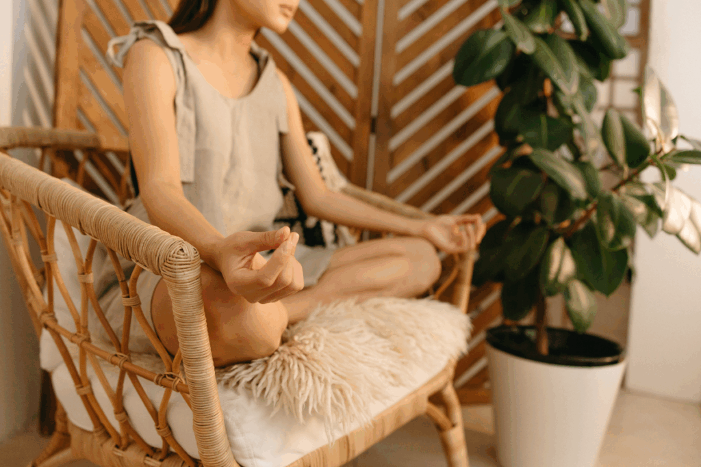 yoga con la sedia